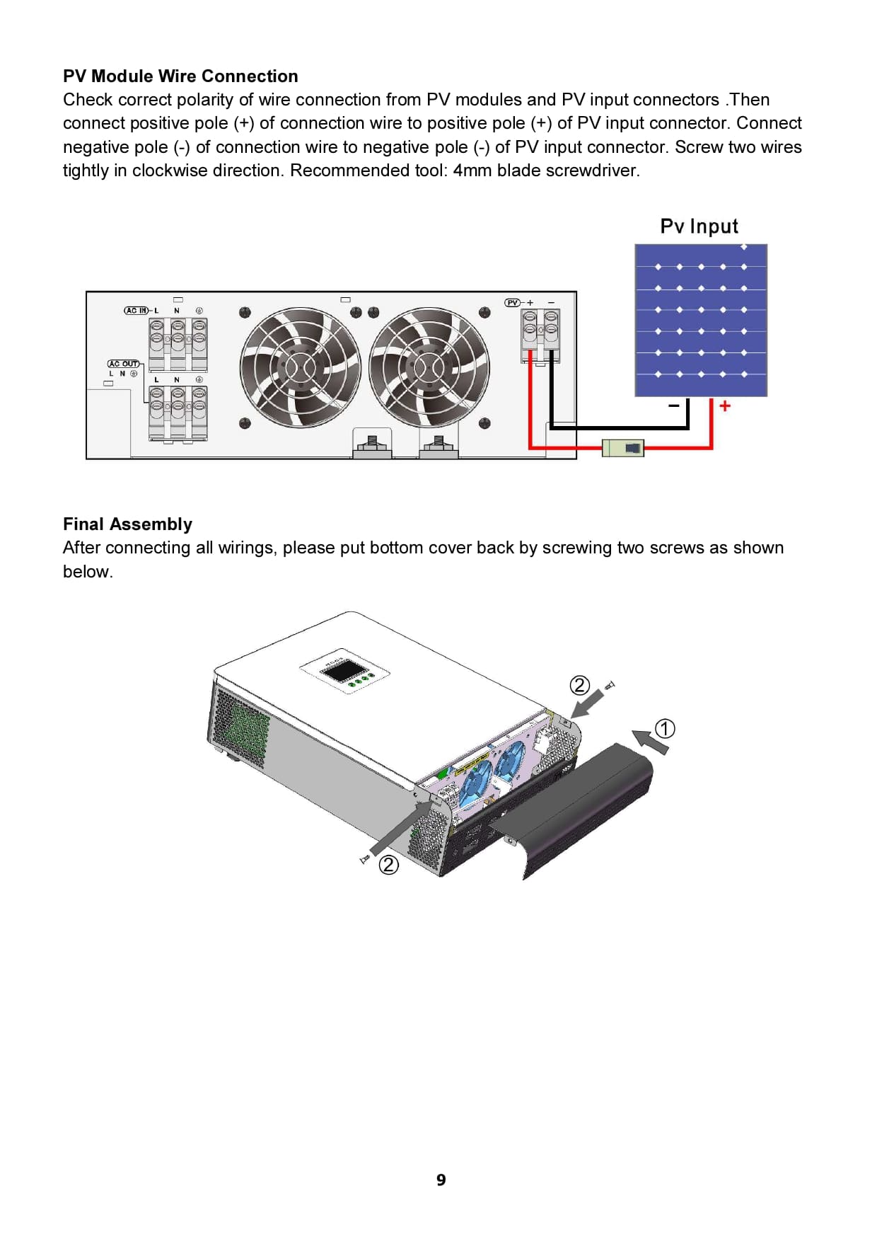 hybrid power inverter