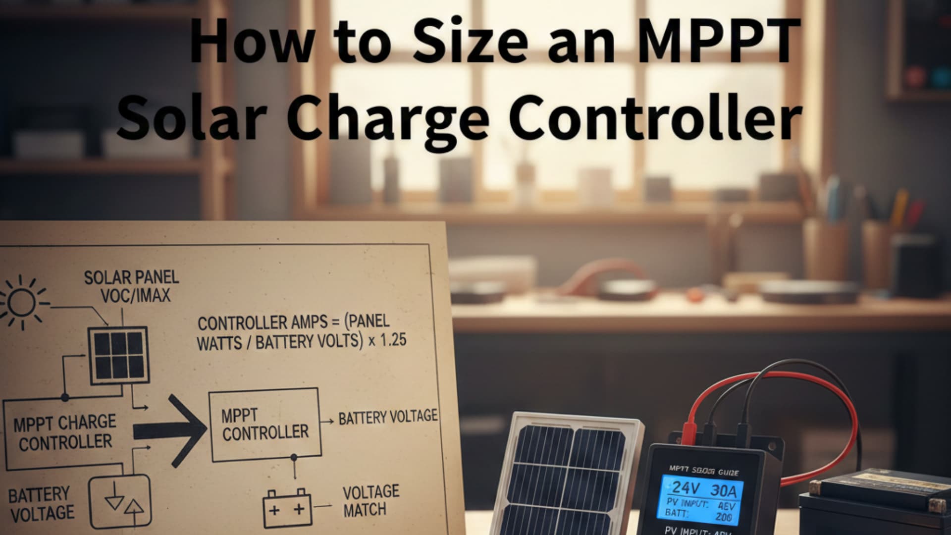 how-to-size-mppt-solar-charge-controller-guide